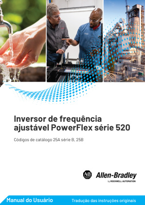 Capa do manual Powerflex Série 520