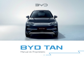Capa do manual Byd Tan Ev 20242025