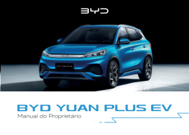 Capa do manual Byd Yuan Plus Ev Todos