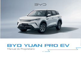 Capa do manual Byd Yuan Pro Todos