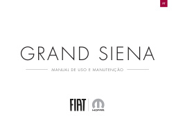 Capa do manual Grand Siena 2019