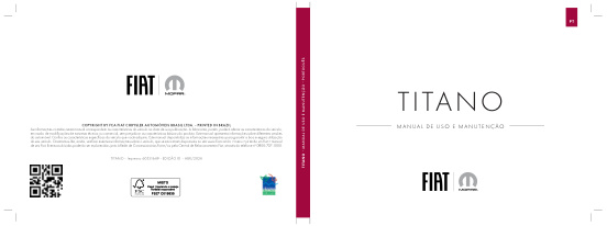 Capa do manual Titano 2024