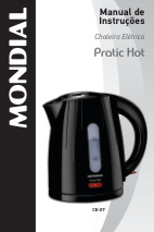 Capa do manual Mondial Ce-07 - Eletrodomestico