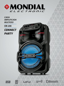 Capa do manual Mondial Cm-200 - Eletrodomestico