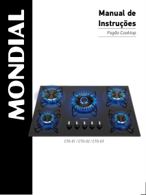 Capa do manual Mondial Ctg-01 - Eletrodomestico
