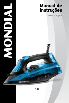 Capa do manual Mondial F-53 - Ferro