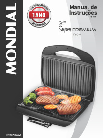 Capa do manual Mondial G-09 - Eletrodomestico