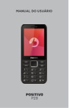 Capa do manual Celular Positivo P28B