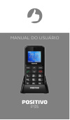 Capa do manual Celular Positivo P35