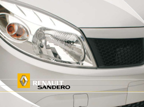 Capa do manual Sandero Stepway 2008