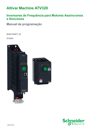 Capa do manual Atv 320