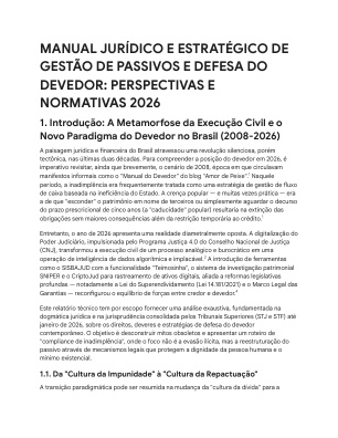 Capa do manual Guia Do Devedor Atualizado 2026