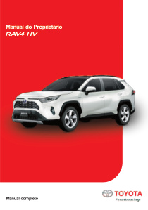 Capa do manual Rav4 2019