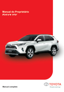 Capa do manual Rav4 2020 A 2021