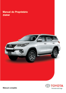 Capa do manual Sw4 2019