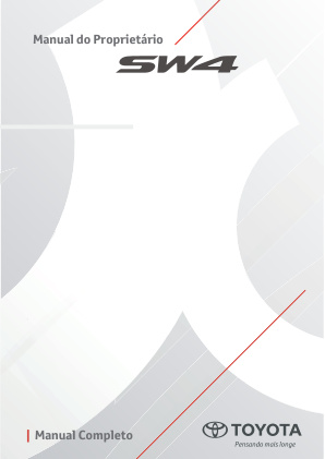 Capa do manual Sw4 2023