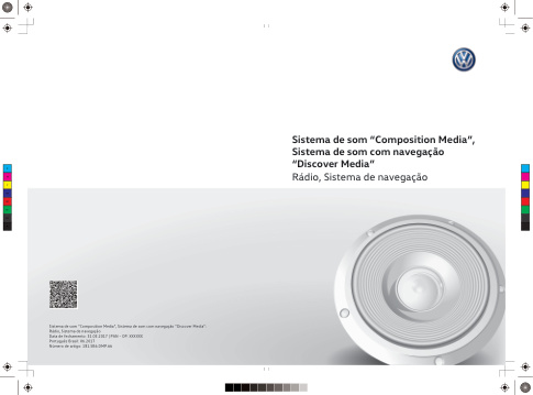 Capa do manual Amarok 2024 Radio