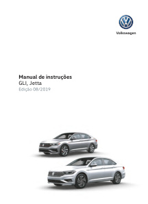Capa do manual  Novo Jetta 2020 
