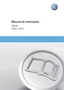 Capa do manual  Tiguan 2014 