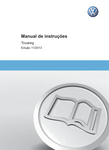 Capa do manual  Touareg 2014 