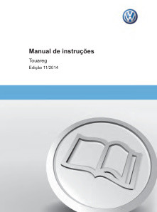 Capa do manual  Touareg 2015 